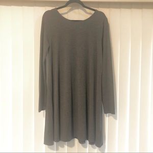 Old Navy Long Sleeve Jersey Swing Dress